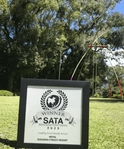 Leading Eco-Friendly Resort at the South Asian Travel Awards (SATA)! Gokarna Forest Resort 2025